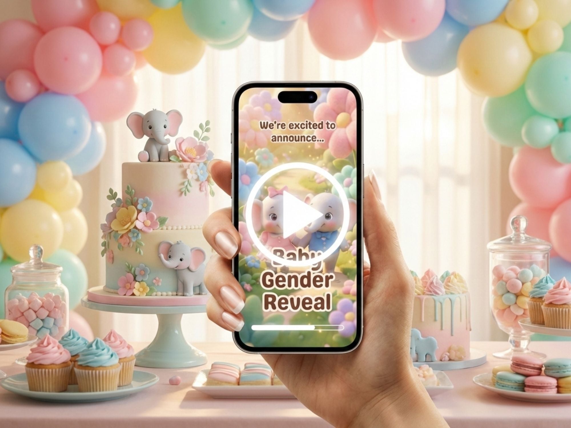 Gender Reveal Invitation