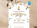 Winter Christmas Party Invitation – Editable Canva Template – Share or Printable 5x7 – Instant Download