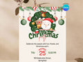 Christmas Cheer Party Invitation – Editable Canva Template – Share or Printable 5x7 – Instant Download