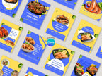 Seafood Instagram Templates – Editable Canva Template – Instant Download