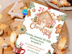 Christmas Celebration Invitation – Editable Canva Template – Share or Printable 5x7 – Instant Download