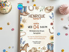 Sheriff Birthday Invitation – Editable Canva Template – Share or Printable 5x7 – Instant Download