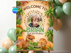 3D Dinosaur Invitation FULL PARTY BUNDLE - Video Invite & Matching Printables