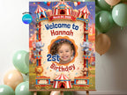 Kids Circus Invitation FULL PARTY BUNDLE - Video Invite & Matching Printables
