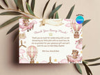 Baby Girl Watercolor Aviator Baby Shower FULL PARTY BUNDLE - Video Invite & Matching Printables