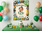 Soccer Field Invitation FULL PARTY BUNDLE - Video Invite & Matching Printables